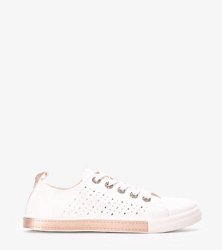 Bílo-růžová dámská tenisová obuv Impi